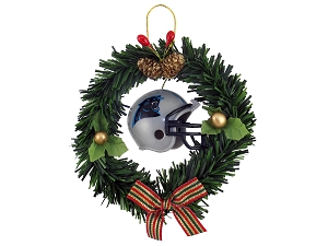 Panthers Wreath Ornament